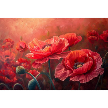 Poppy Acrylic Canvas